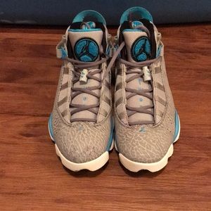 Grey and blue Jordan